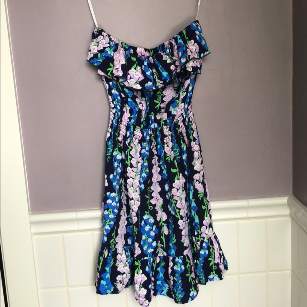 A Lilly Pulitzer Strapless Dress